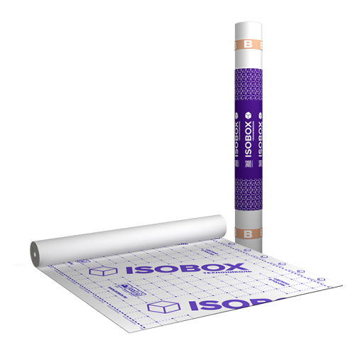 Пароизоляционная пленка Isobox В (1,6x43,75 м), 35 м2, ТехноНиколь